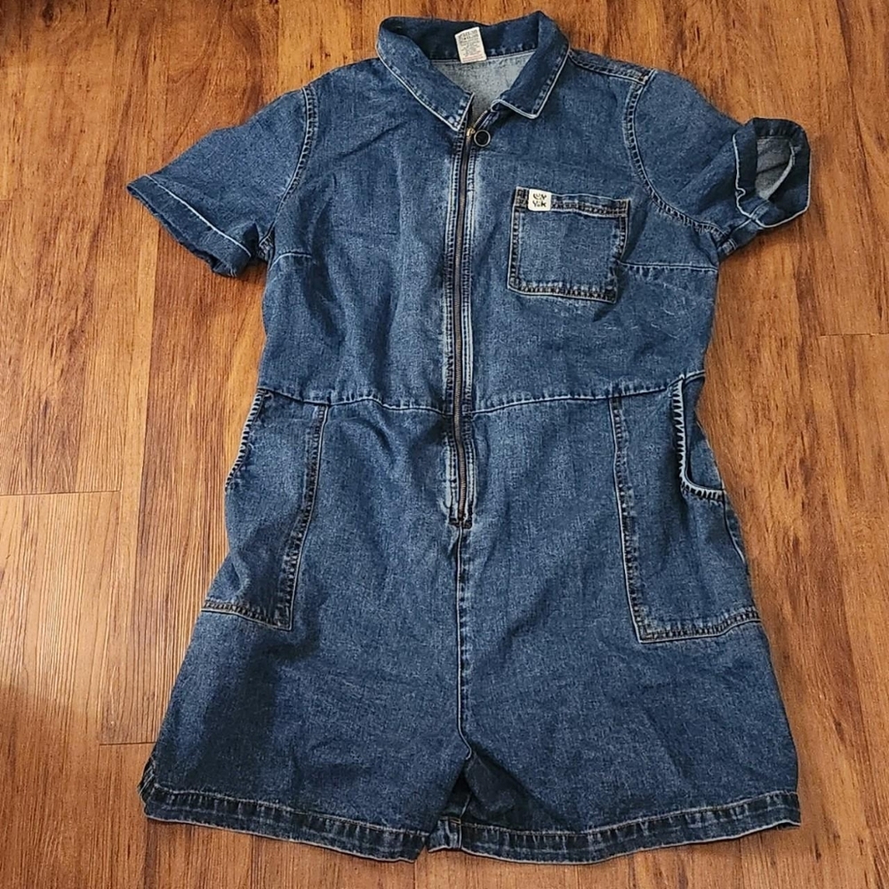 Lucy & Yak Denim Romper